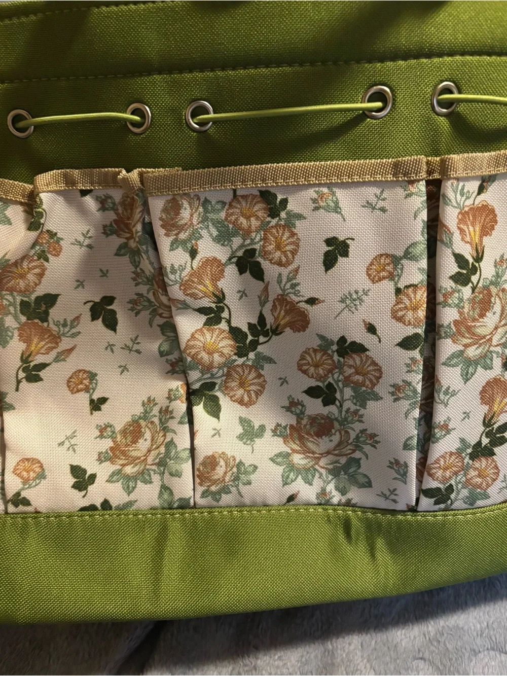 Gardening Tool Heavy Duty Canvas Bag Organizer. Multi-pockets. New!